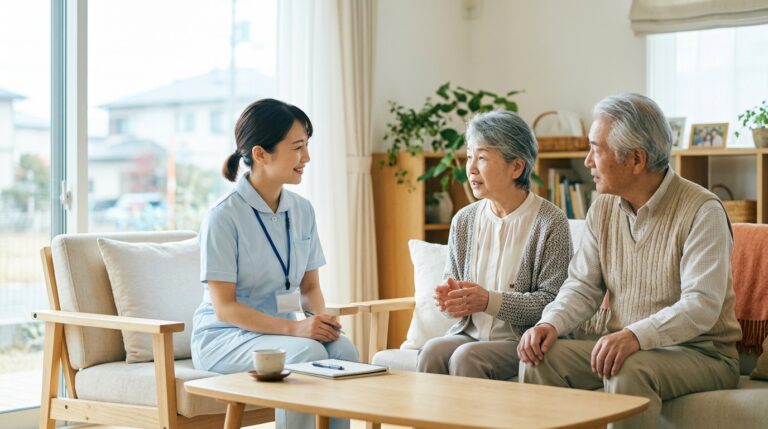 名古屋で訪問看護を家族が相談するには？利用までの流れと相談窓口を解説のイメージ